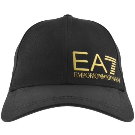 Product Image for EA7 Emporio Armani Logo Baseball Cap Black