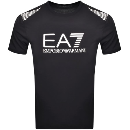 Product Image for EA7 Emporio Armani Logo T Shirt Navy