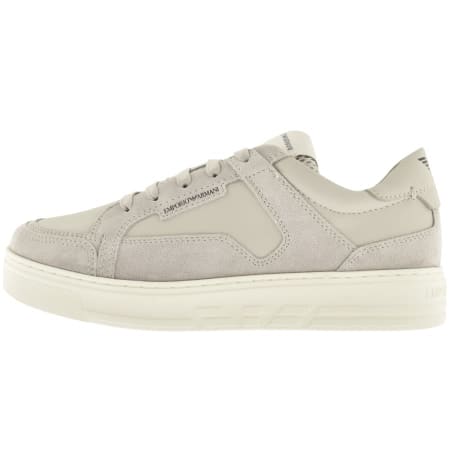 Product Image for Emporio Armani Logo Trainers Grey