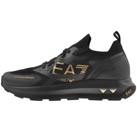 Product Image for EA7 Emporio Armani Logo Trainers Black