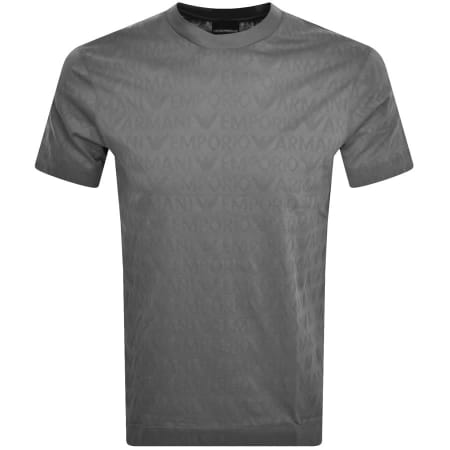 Recommended Product Image for Emporio Armani Logo T Shirt Grey