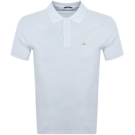 Product Image for CP Company Piquet Polo T Shirt Blue