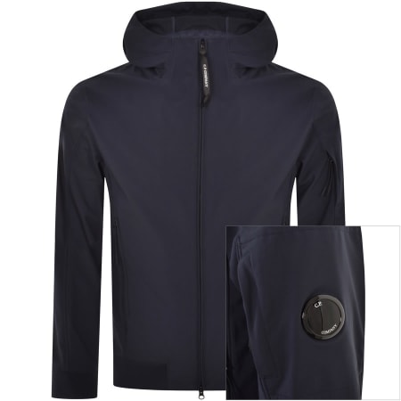 Product Image for CP Company Hooded Shell Jacket Navy