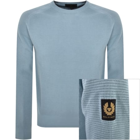 Recommended Product Image for Belstaff Cole Knit Jumper Blue
