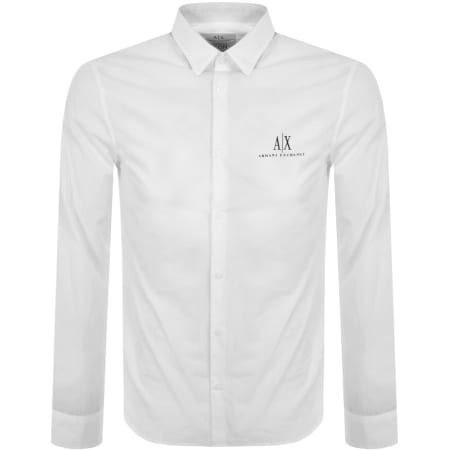 Recommended Product Image for Armani Exchange Long Sleeve Shirt White