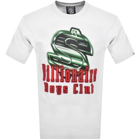 Product Image for Billionaire Boys Club Dollar Sign Logo T Shirt Whi