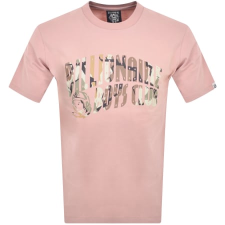 Product Image for Billionaire Boys Club Camo Arch Logo T Shirt Pink