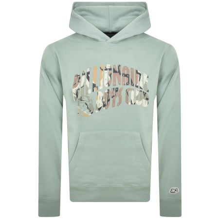 Product Image for Billionaire Boys Camo Arch Logo Hoodie Green