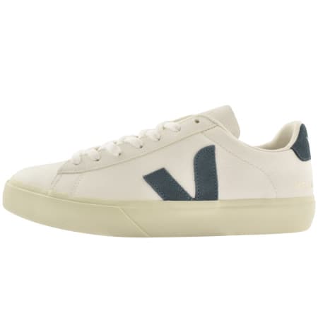 Product Image for Veja Campo Chromefree Leather Trainers White
