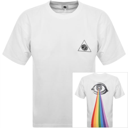 Product Image for Pretty Green Optical Oversized T Shirt White