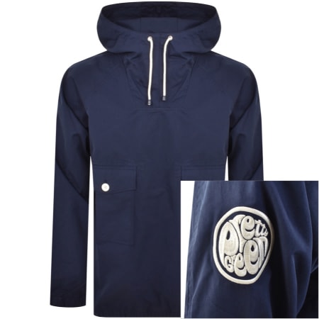 Product Image for Pretty Green Boston Smock Jacket Navy