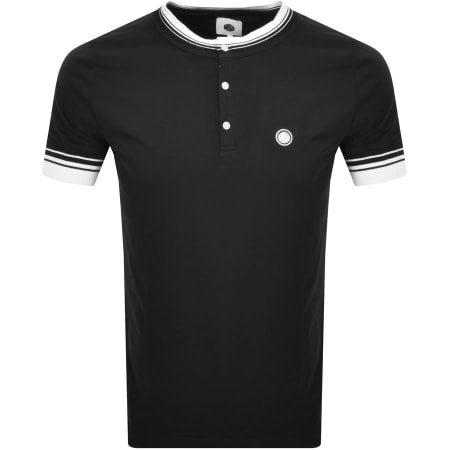 Recommended Product Image for Pretty Green Finham Henley T Shirt Black