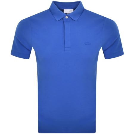 Product Image for Lacoste Short Sleeved Polo T Shirt Blue