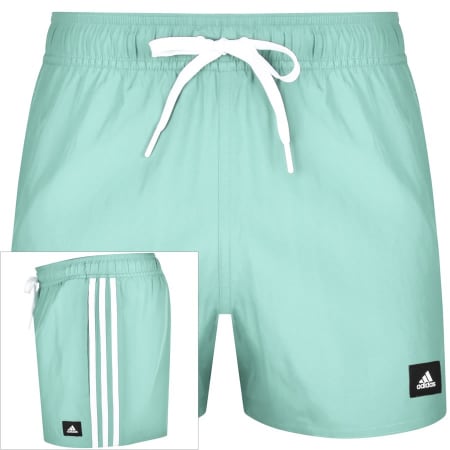 Product Image for adidas Three Stripes Swim Shorts Blue