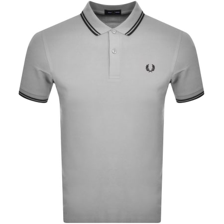 Product Image for Fred Perry Twin Tipped Polo T Shirt Grey