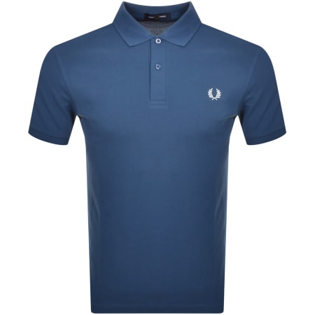 Product Image for Fred Perry Plain Polo T Shirt Blue