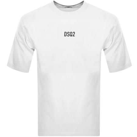 Product Image for DSQUARED2 Logo T Shirt White