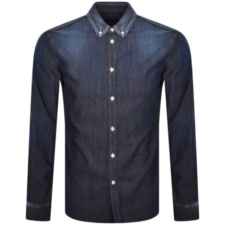 Product Image for DSQUARED2 Relaxed Dan Denim Shirt Navy
