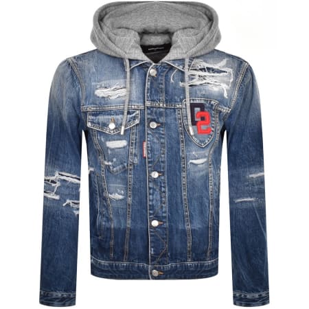 Product Image for DSQUARED2 Over Jean Jacket Blue