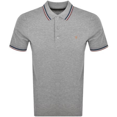 Product Image for Farah Vintage Alvin Polo T Shirt Grey
