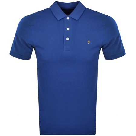 Recommended Product Image for Farah Vintage Blanes Polo T Shirt Blue