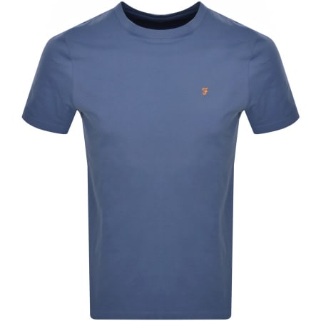 Product Image for Farah Vintage Danny T Shirt Blue