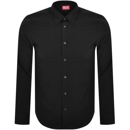 Product Image for Diesel Long Sleeve S Benny CL Shirt Black