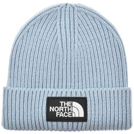 Product Image for The North Face Logo Beanie Hat Blue