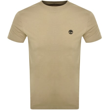 Product Image for Timberland Badge Logo T Shirt Khaki