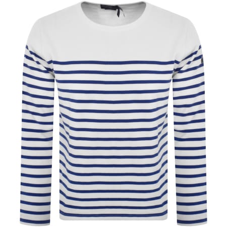 Product Image for Ralph Lauren Long Sleeved Striped T Shirt White