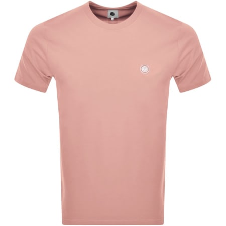 Recommended Product Image for Pretty Green Mitchell Crew Neck T Shirt Pink