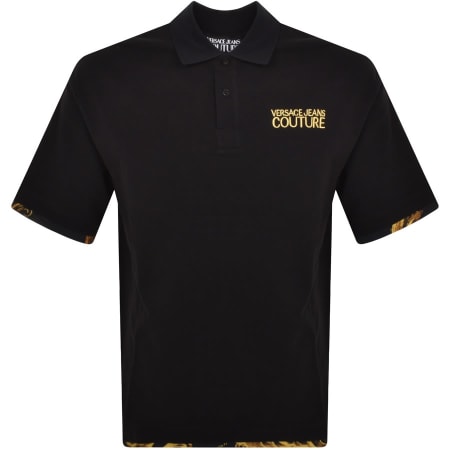 Product Image for Versace Jeans Couture Baroque Piquet Polo T Shirt
