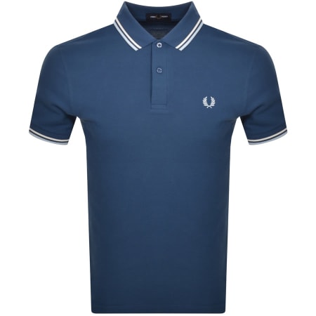 Product Image for Fred Perry Twin Tipped Polo T Shirt Blue