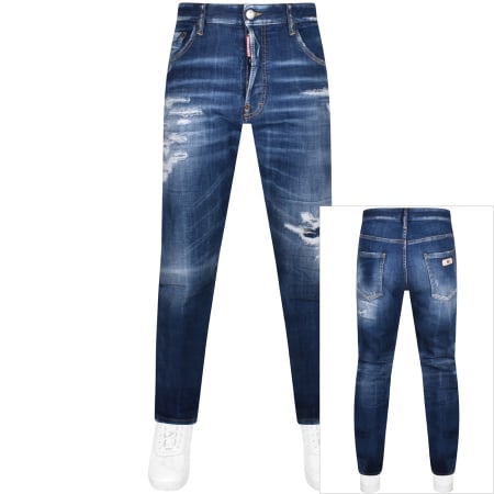 Product Image for DSQUARED2 Mid Wash 642 Jeans Blue