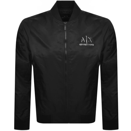 Product Image for Armani Exchange Bomber Jacket Black