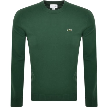 Product Image for Lacoste Crew Neck Knit Jumper Green