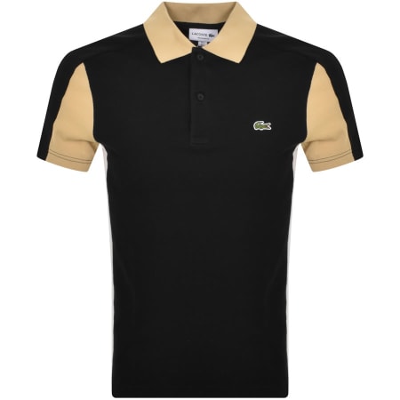 Product Image for Lacoste Logo Polo T Shirt Black