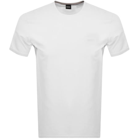Product Image for BOSS Logo T Shirt White