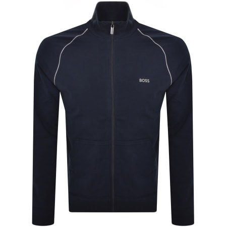 Product Image for BOSS Full Zip Sweatshirt Navy