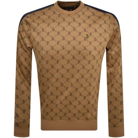 Recommended Product Image for Luke 1977 Gazzas Tears Sweatshirt Brown