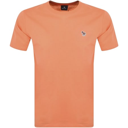 Product Image for Paul Smith Zebra Badge T Shirt Orange