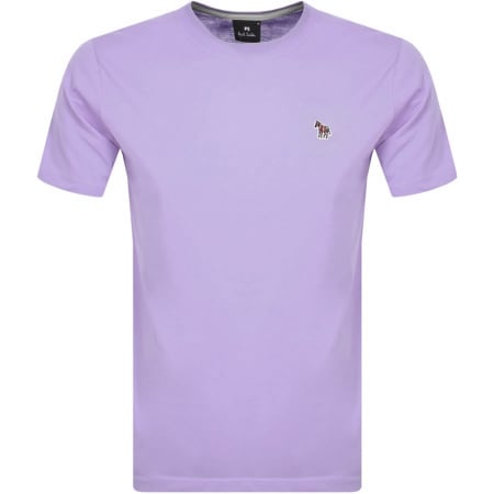Product Image for Paul Smith Zebra Badge T Shirt Purple