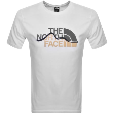 Product Image for The North Face Mountain Line T Shirt White