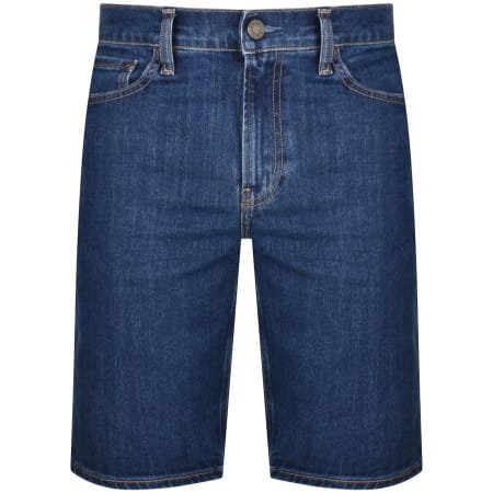 Product Image for Calvin Klein Slim Mid Wash Denim Shorts Blue
