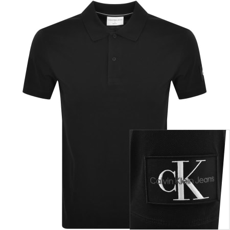 Product Image for Calvin Klein Jeans Badge Polo T Shirt Black