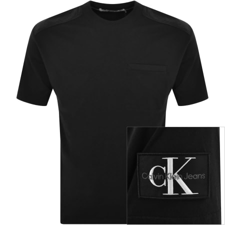 Product Image for Calvin Klein Jeans Mix Media T Shirt Black
