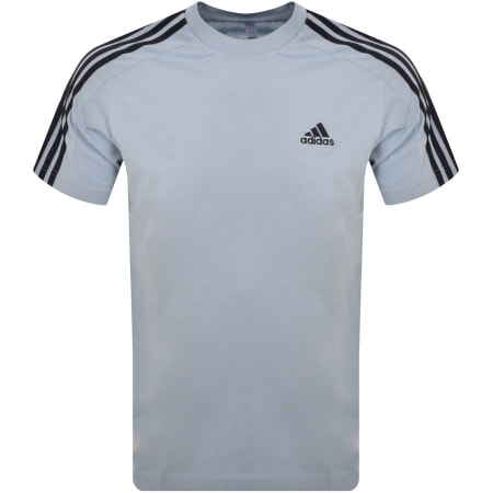 Recommended Product Image for adidas Sportswear 3 Stripes T Shirt Blue