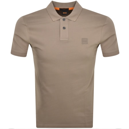 Product Image for BOSS Passenger Polo T Shirt Brown