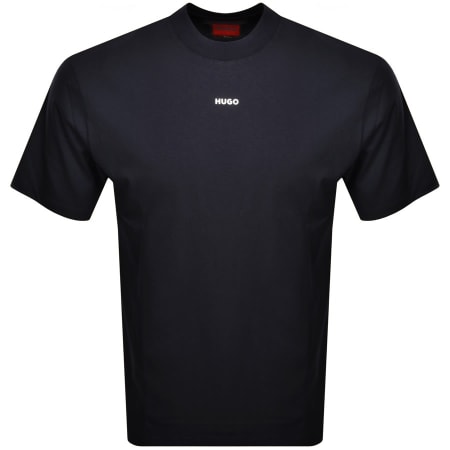 Recommended Product Image for HUGO Dapolino T Shirt Navy