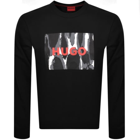 Product Image for HUGO Duragol Sweatshirt Black